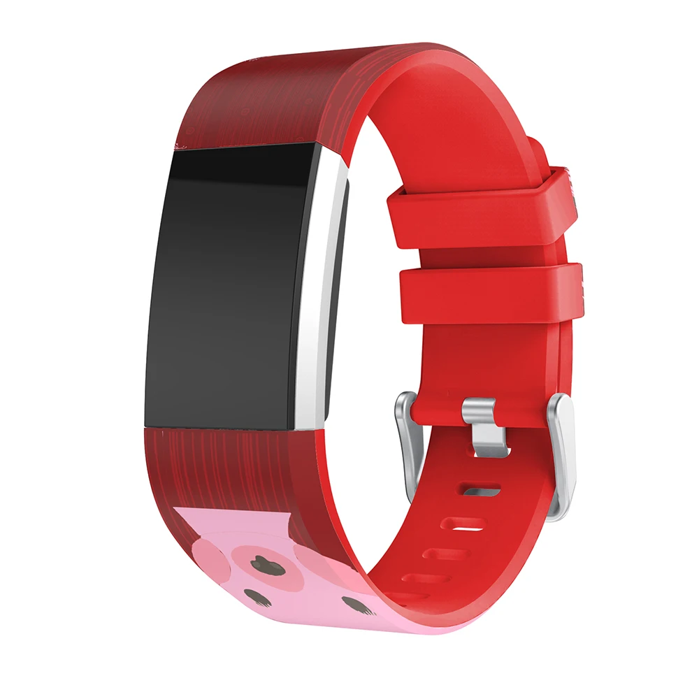 Vianočné Štýl náhradný popruh Pre Fitbit Poplatok 2 hodinky Kapela Zameniteľné Smart šport štýl Watchband Pre Fitbit Poplatok 2