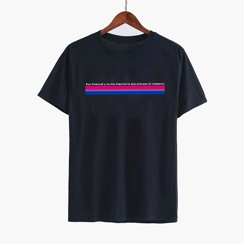 VIP HJN Sója Bisexualy Č Mňa Importa Lo Que Graphic Tee Gay Lesbickej Hrdosti Unisex Tričko T-Shirt Rainbow, Ležérny Zábavné 90. rokov Móda, Top