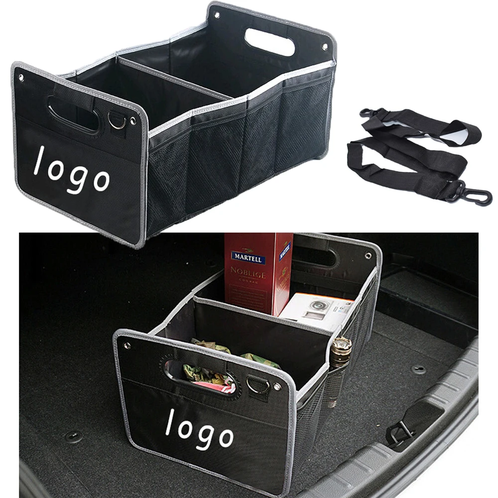 Vozidlo Cestovné Úložný Box Kontajner Package Veľkú Kapacitu Skladacia Organizátor Pre Peugeot 206 2008 308 508 208 5008 Auto Gadget