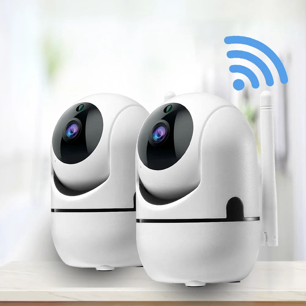 Wifi Kamera Mini Krytý Camaras De Vigilancia Con Wifi Remote View P2P Auto Tracking a Nočné Videnie Baby Monitor