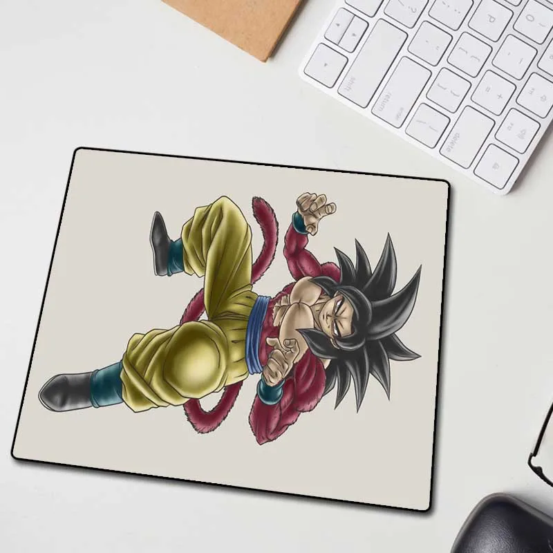 XGZ Veľká Podložka pod Myš Čierna Zámok Hrane Anime Son Goku Opice Počítač, písací Stôl Podložka Gumová protišmyková Pre Lol Csgo Hráč