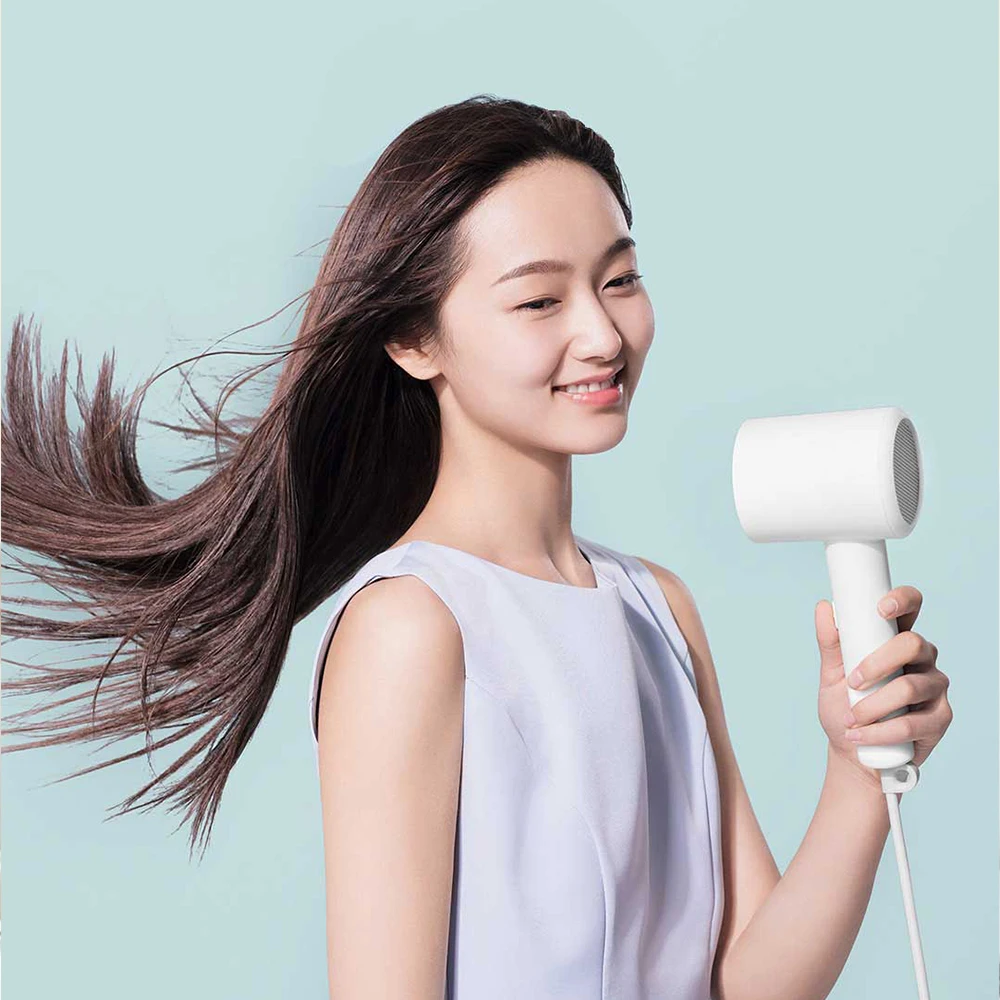 Xiao Mijia Aniónové sušič na Vlasy H300 Rýchle Suché Konštantná Teplota 1600w Prenosné Cestovné Fénom na Vlasy Hair Styling Nástroje sušič vlasov