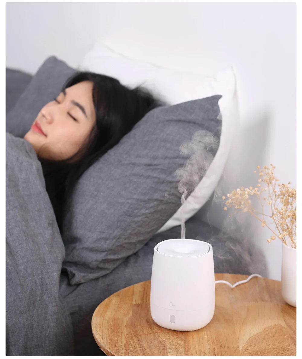 Xiao Youpin Hl Prenosné Usb Mini Vzduchu Aromaterapia Difúzor Zvlhčovač 120ml Pokojnej Vôňa Hmly Maker 7 Farbu Svetla Home Office