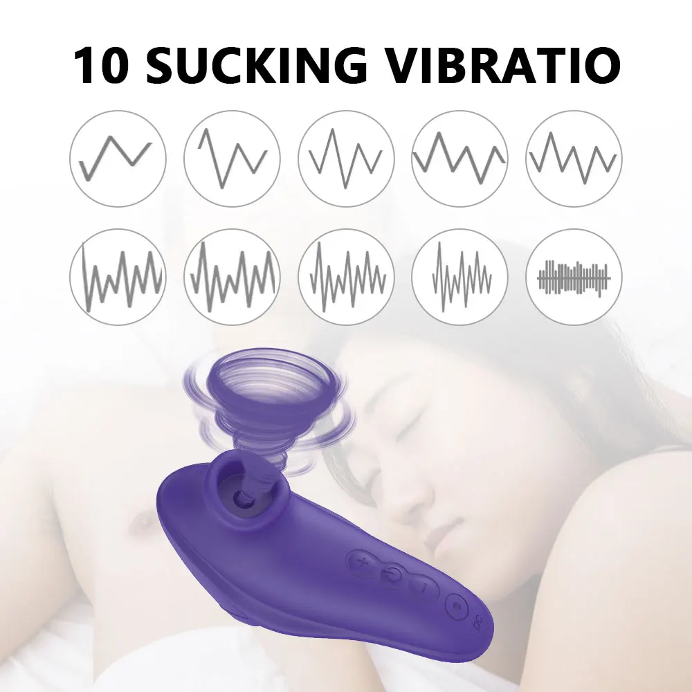 YAFEI Sania Vibrátor 10 Rýchlosť Vibrácií Bulík Orálny Sex Sania Stimulátor Klitorisu Erotické, Sexuálne Hračky Pre Ženské Sexuálne Zdravie