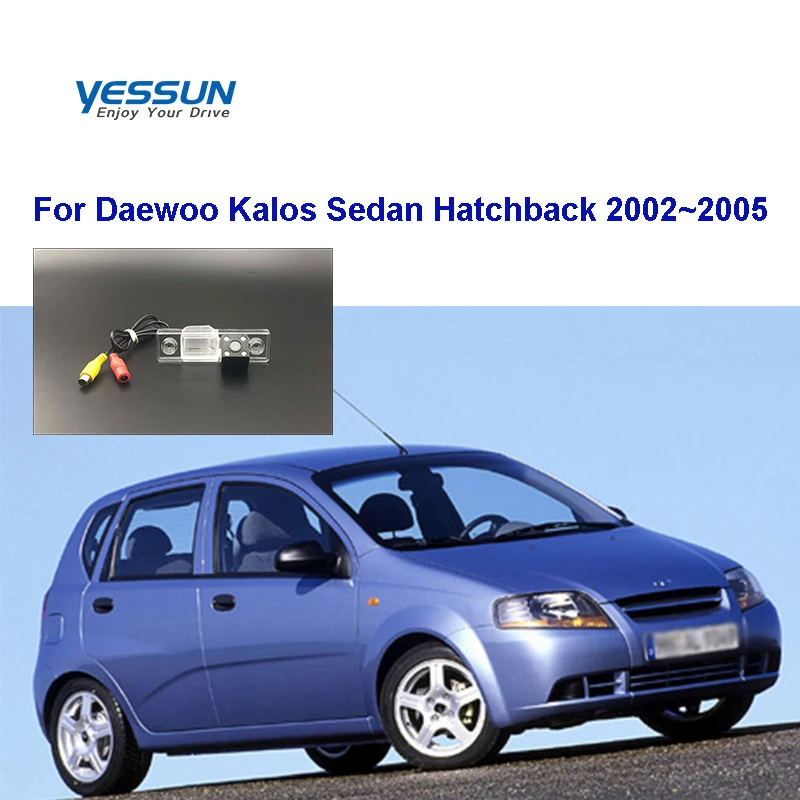 Yessun HD CCD, Nočné Videnie Auto parkovacia Kamera Pre Daewoo Kalos Sedan Hatchback 2002~2005 zadná kamera