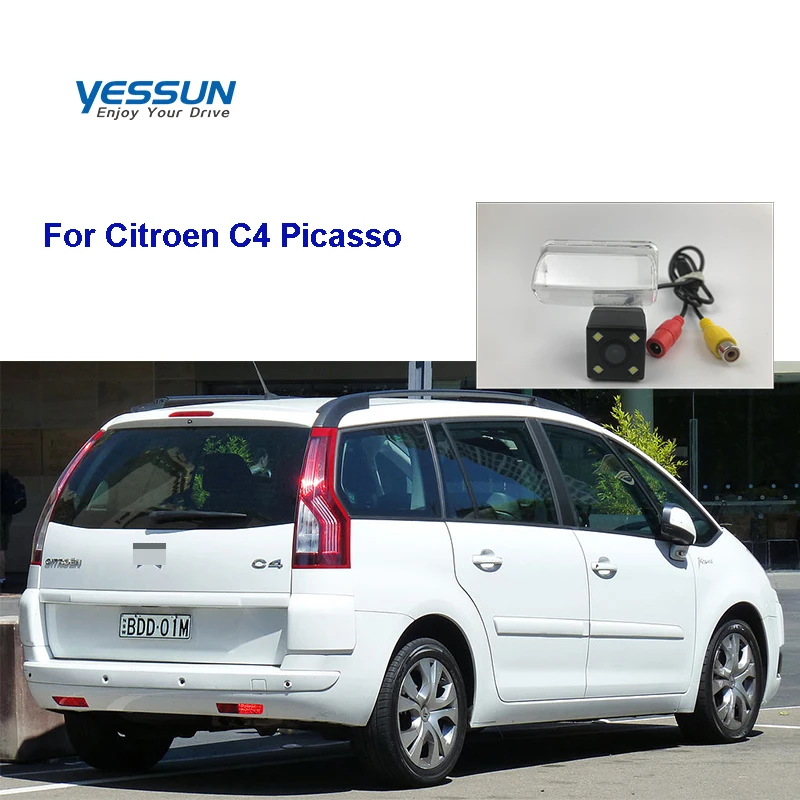 Yessun parkovacia kamera pre Citroen C4 grand Picasso 2006~2013 mk1 nočný pohľad parkovacia zadná kamera/špz fotoaparát