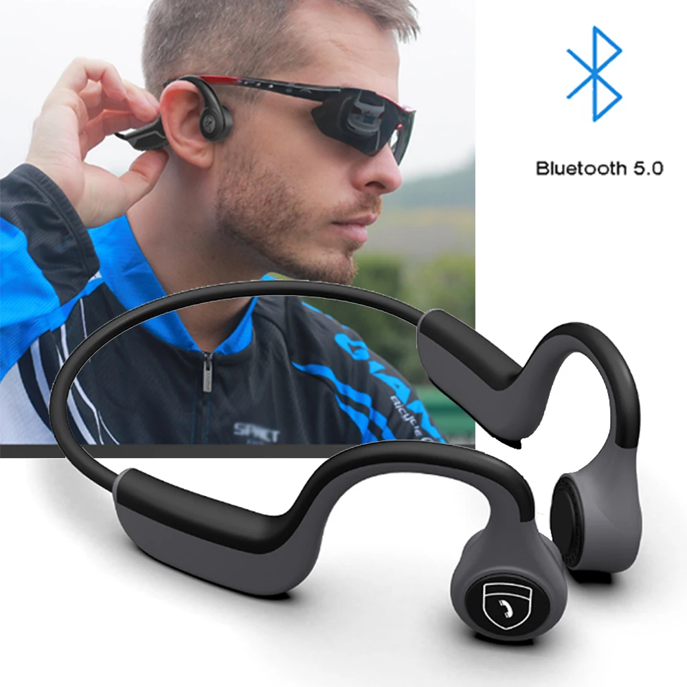 Z8 Kostné Vedenie Bluetooth Headset Bluetooth 5.0 Bezdrôtové Vonkajšie Športové Headset Stereo Kostné Vedenie Bluetooth Headset