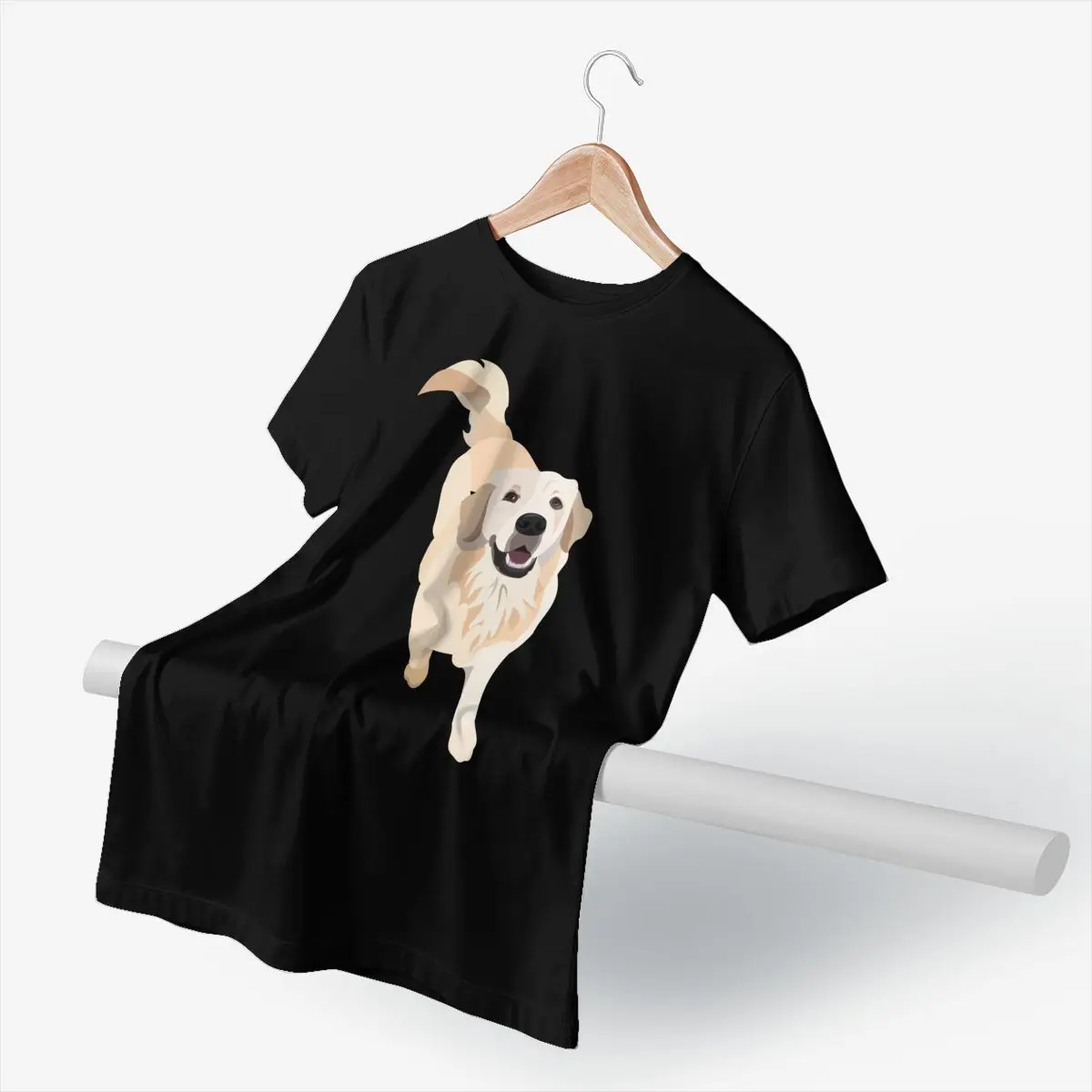 Zlatý Retriever Dog T Shirt Zlatý Retriever Doggo T-Shirt Plus Veľkosť Roztomilý Tee Tričko Bavlna Tričko
