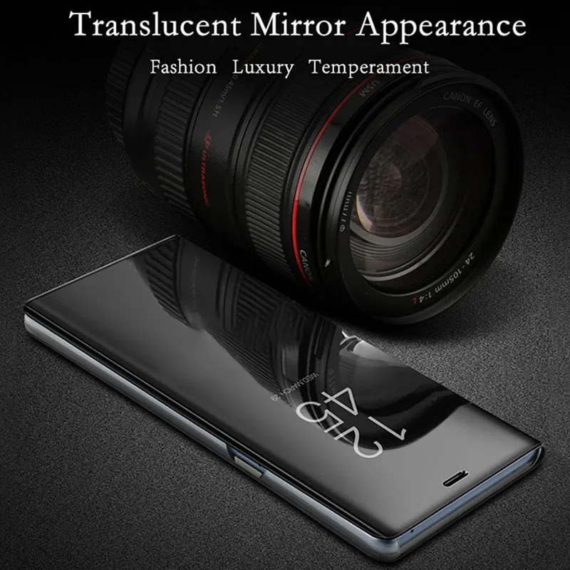 Zrkadlo Zobrazenie Smart Flip puzdro Pre Huawei Mate 40 Pro Mate40 40Pro pôvodné shell Funda na PU Etui Späť Luxusný Kožený Kryt Telefónu