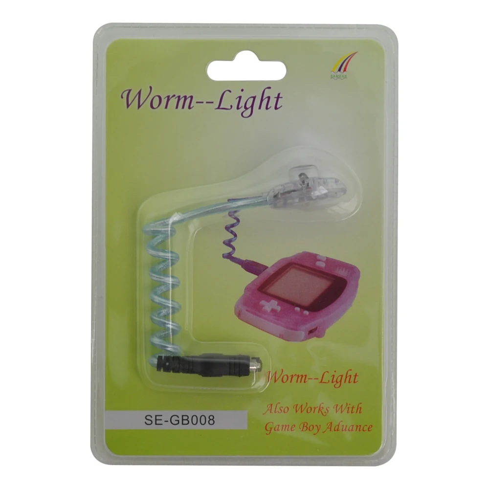 Červ Svetlo Osvetlenie LED Svietidlá pre GBA/VOP/GBP Konzoly WormLight Flexibilné pre Gameboy Advance/Gameboy Color/Gameboy Vrecku
