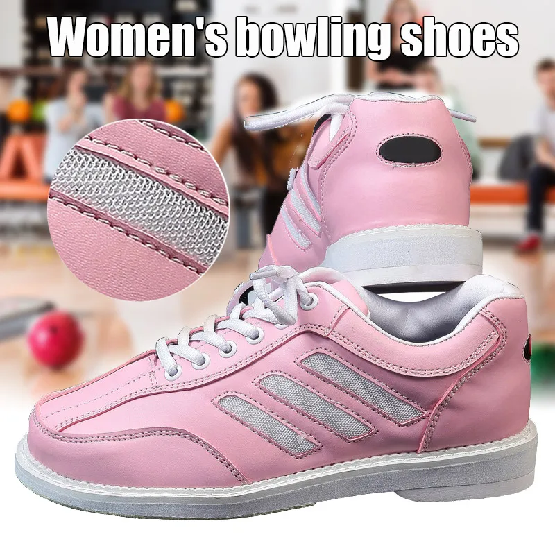 Šport Bowlingové Topánky Dodávky Ženy Bowling Obuv Obuv Športová Obuv Žena Ploché Kožené Topánky ALS88
