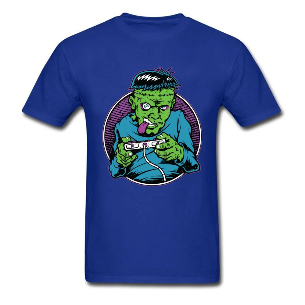 Študent T-Shirt Franken Zombie Hráč Pohodlné Topy Tričko pánske Pitbull Kolo Golier USA môcť Tee-Shirts Milovníkov Deň