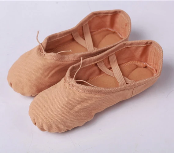 Ťavej Farby Balet Tanečné Topánky Pre Dievčatá Mäkké Balet Papuče Jogy Telocvični Topánky Twist Tanečné Topánky Fáze Topánky 22-44