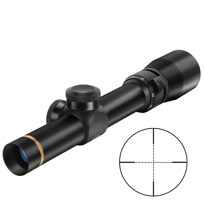 1.5-5X20 Mil-dot Reticle Pohľad Puška rozsah Taktické Riflescopes Lov Rozsah Sniper Výstroj Pre Rilfe Vzduchu Zbraň