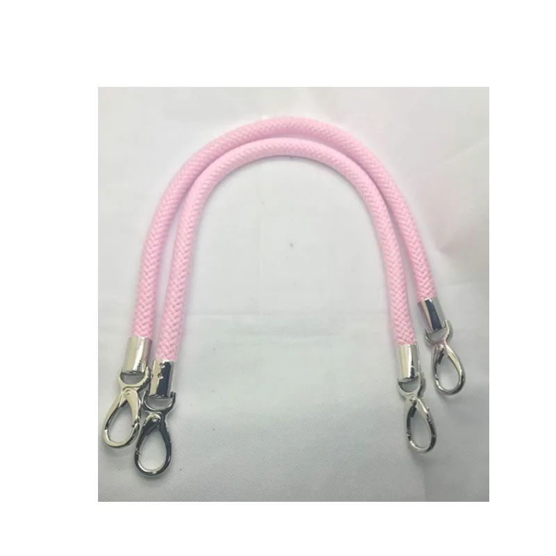 1 pár 85 /70 /65 cm nového lana ružová rukoväť pre obag
