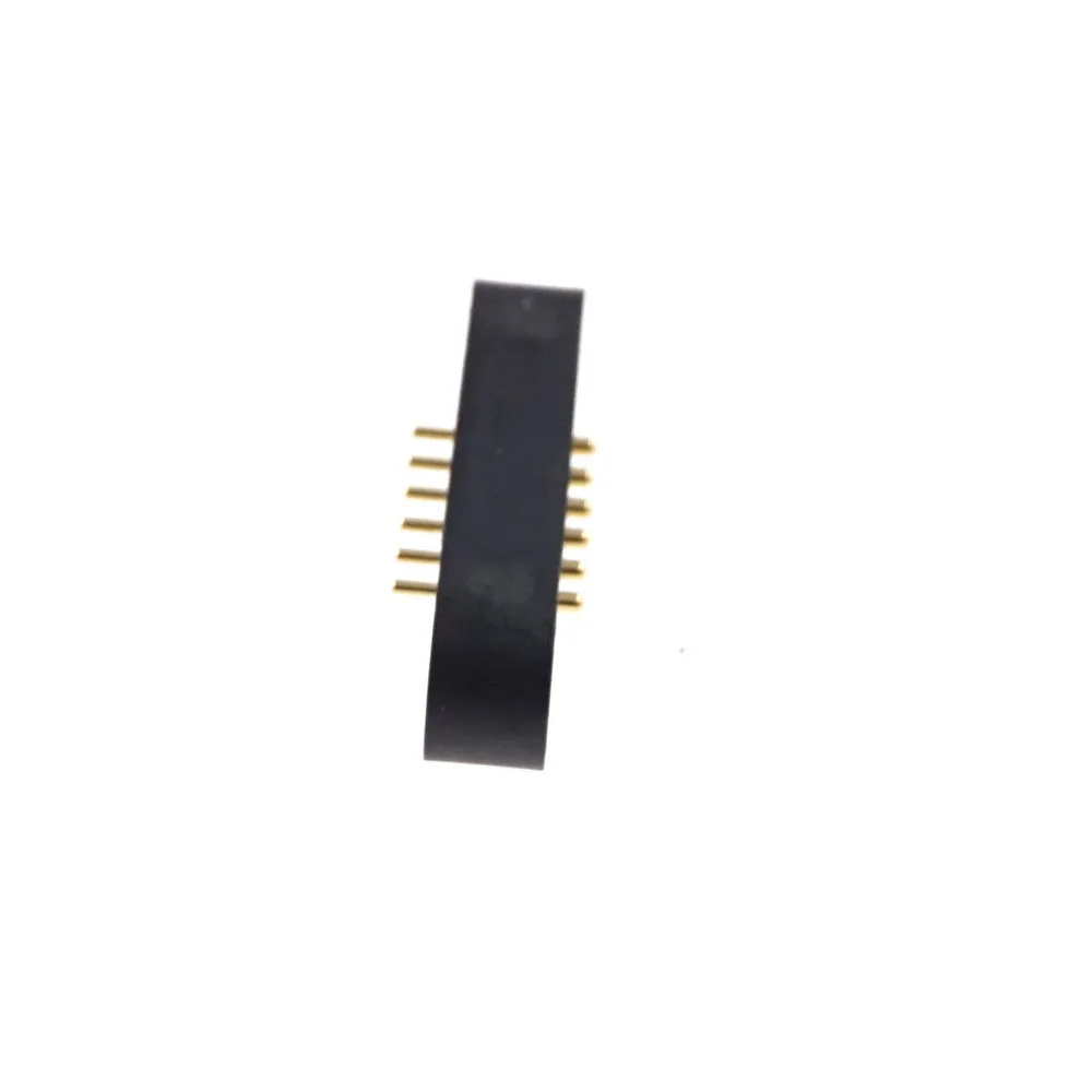 1 Pár Magnet Pogo pin konektor 6 pinov Ihrisku 2.0 mm SIP muž žena 1A Power Charge Pružinou Hlavičky Modulárny Kontakt Pásy