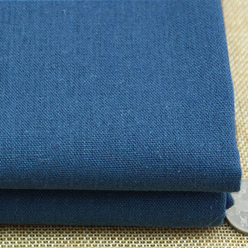 100*140 cm Sivá Modrá Šaty Šaty obrus Materiál Bielizeň, Bavlnená Tkanina Textil
