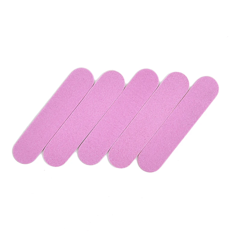 100ks /vrecko 9x2cm Pink Mini Nechty Súbor Buffer Umenie nastaviť Jednorazových Drevených Naill Súbor brúsny papier Manikúra Nástroj Náhodné hrubých nečistôt
