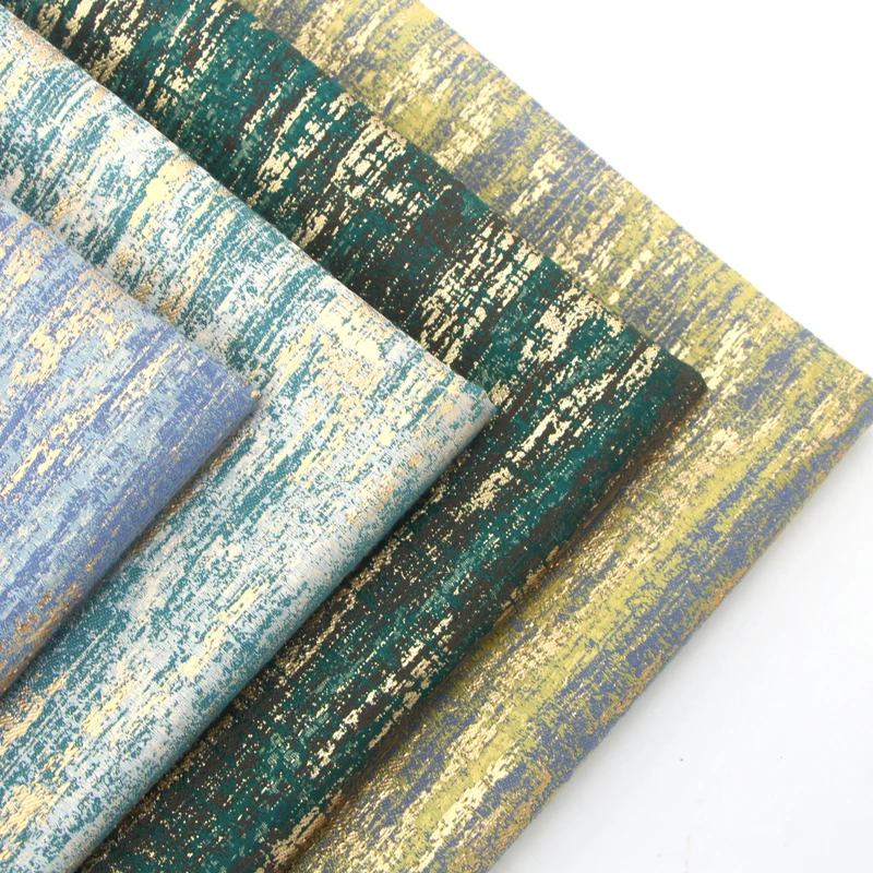 100x140cm Čína Štýl Žakárové Zlato Textílie Dizajnér DIY Qipao Ženy Šaty Materiál Tkanina Ručné Patchwork Šitie Telas