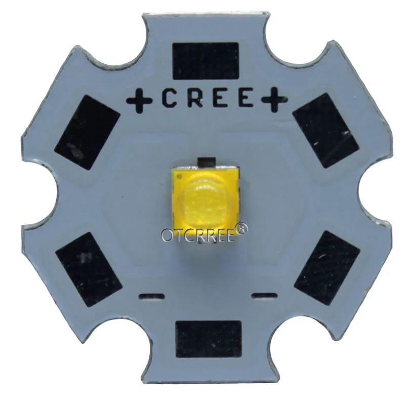 10pcs Cree Xlamp XP-G3 XPG3 Biela 6500k 5A3 S4 4000-4300K LED Čipy Led Dióda studená Biela Vysielač S 20 mm 16 mm 14mm8mm PCB