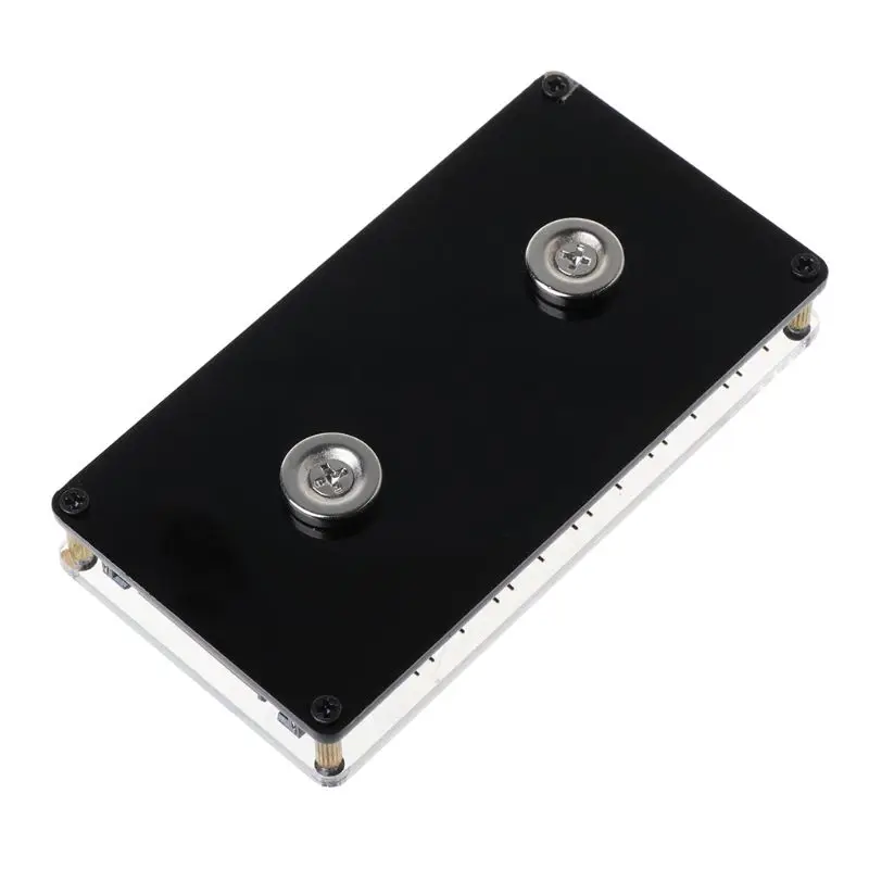 12 Spôsob, 5V RGB LED Splitter HUB s PMMA Prípade a Magnetické Prázdnemu SATA 15-Pin Napájací zdroj pre ASUS/MSI 5V 3Pin LED Controller