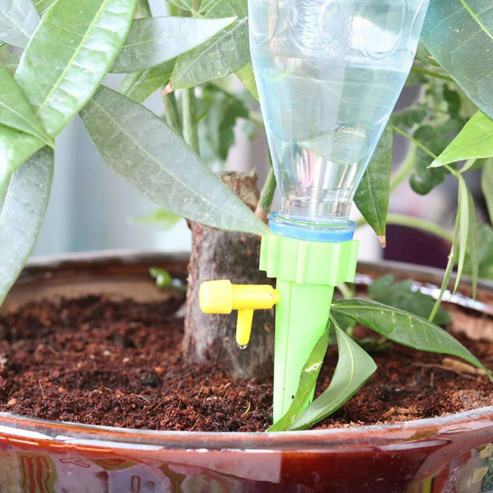 12PCS Záhradné Rastliny Automatické Zavlažovanie Nástroj Spike Kvet Dodávky Self-Zavlažovacie Zariadenia, Samostatne Zalievanie Sadenie