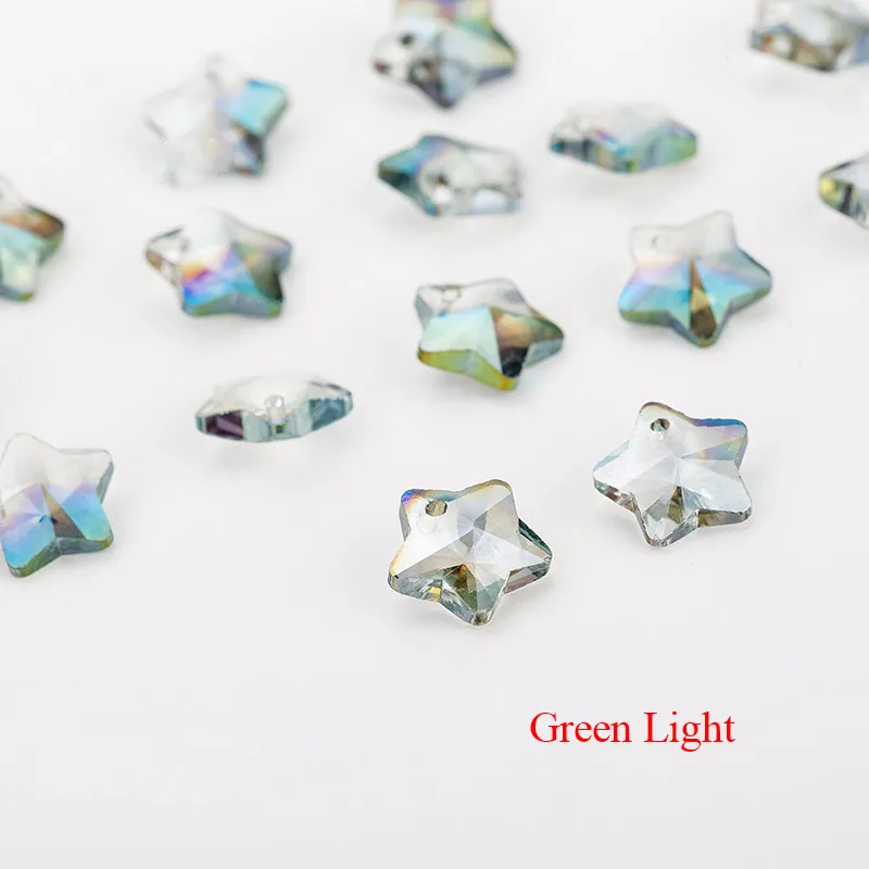 16 ks krištáľovo star crystal sklenené korálky, aby šperky crystal korálky na výrobu šperkov a doplnkov zobrazili kľúčové tlačidlá pre šperky robiť