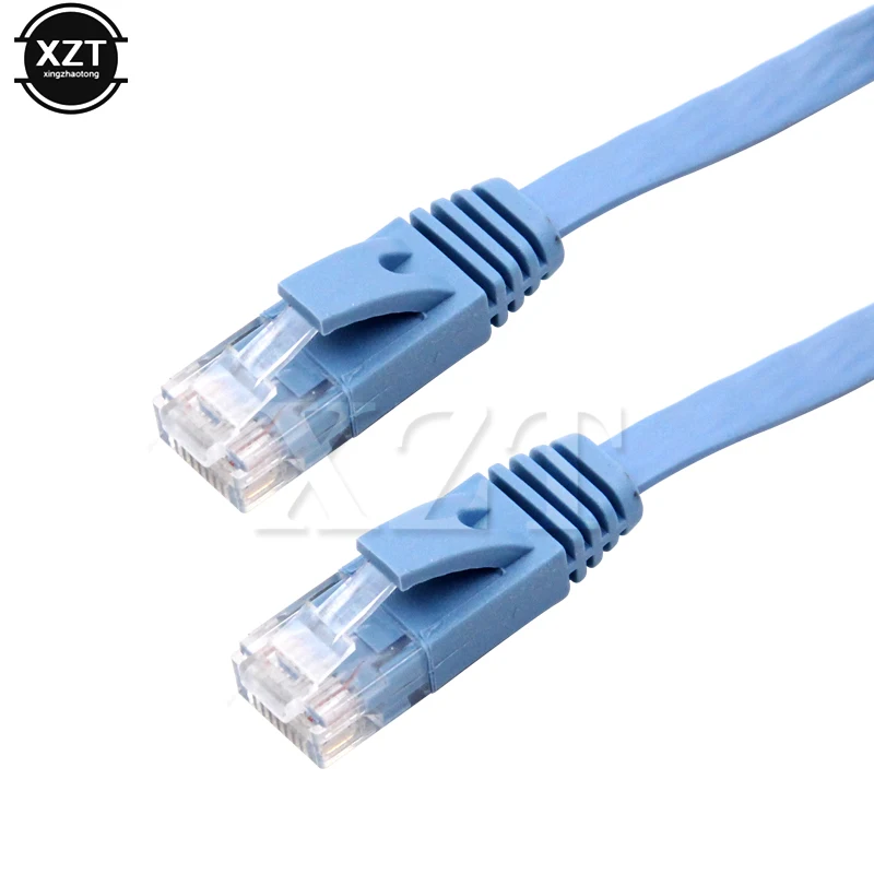 1PC 15M Vysokej Kvality Pre Smerovač DSL Modem 50ft CAT6 Ploché UTP Ethernet Sieťový Patch Kábel RJ45 LAN Kábel