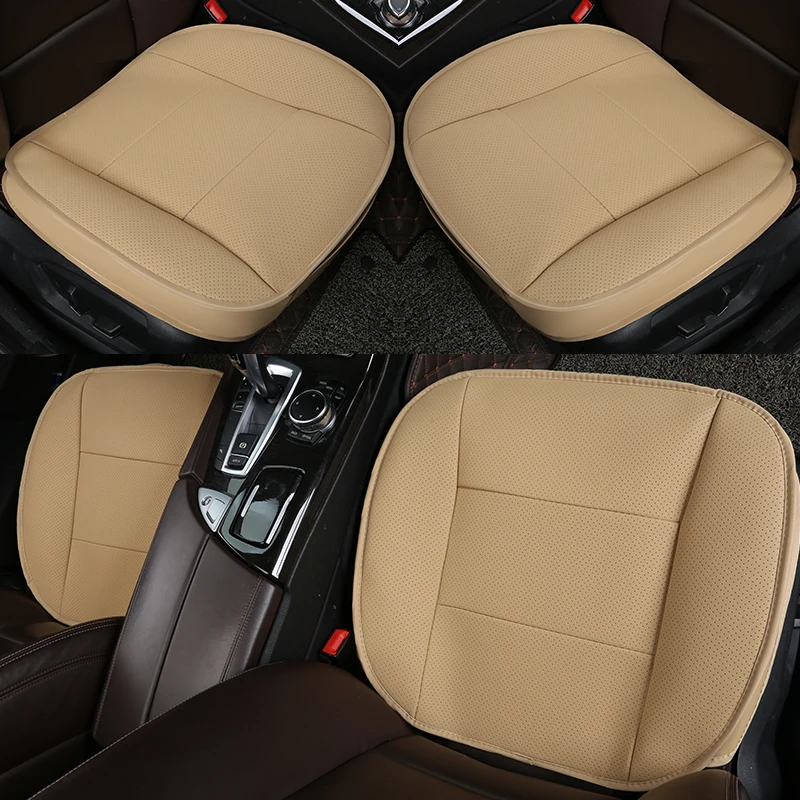 1pc prednej strane autosedačky kryt priedušná PU Kožené automobilového sedadla pre BMW X1 X3 X4 X5 g30 e30 e34 e36 e38 e39 e46 e53 e60