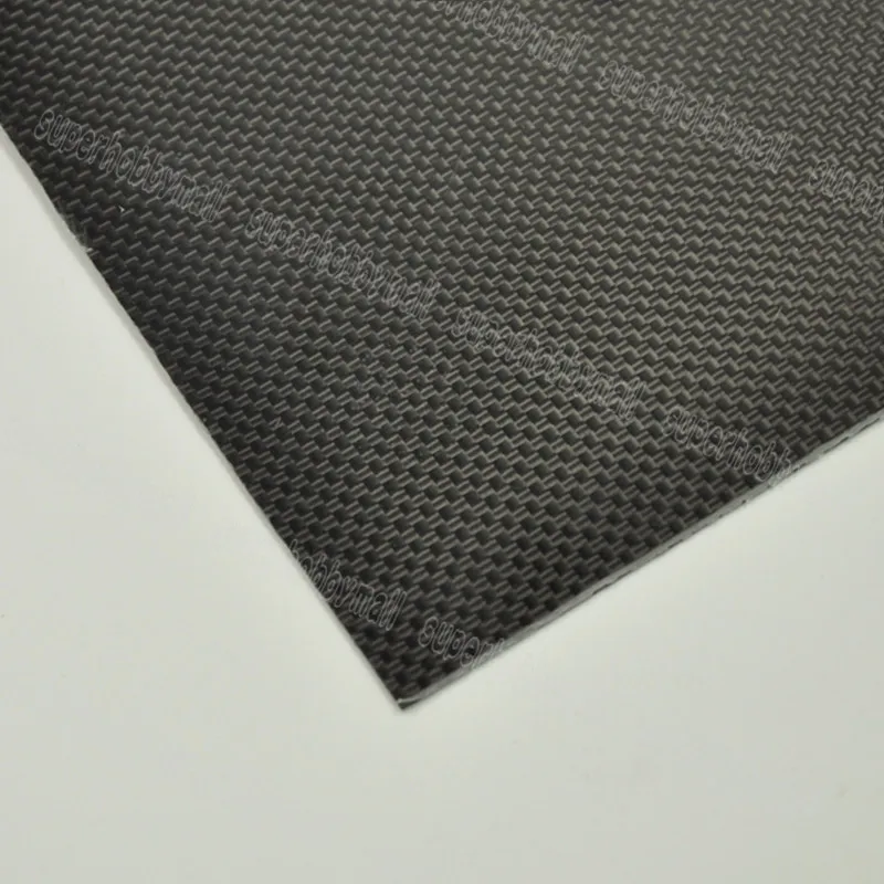 1pcs 0,3 mm Hrúbka 400x500mm 400x250mm 500x500mm Carbon Fiber Doska Panel Plech S 3 k Plaine Väzbe Lesklý Povrch