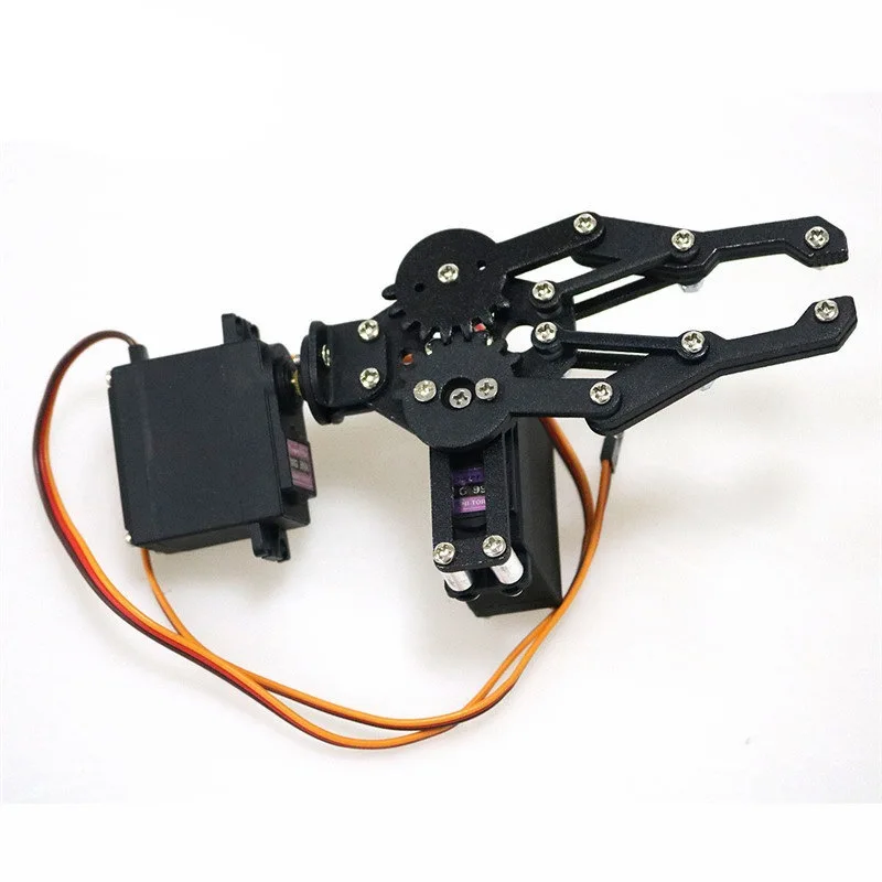 2 DOF kovové pazúry manipulačného ramena pre robot príslušenstvo s MG996R kormidlového zariadenia urob si sám