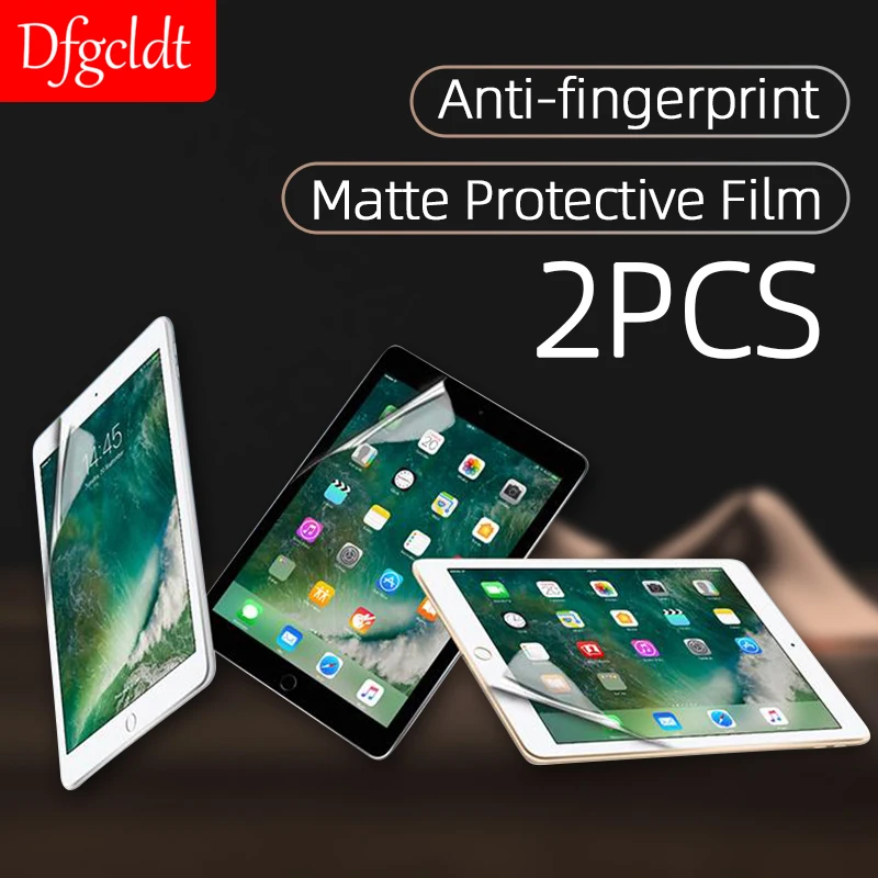 2 ks Matný Mäkký Film Screen Protector pre Apple iPad 2 3 4 Vzduchu 3 2 1 Tabletu PET pre iPad Mini 5 4 3 2 1 Proti Oslneniu Matné Fólie