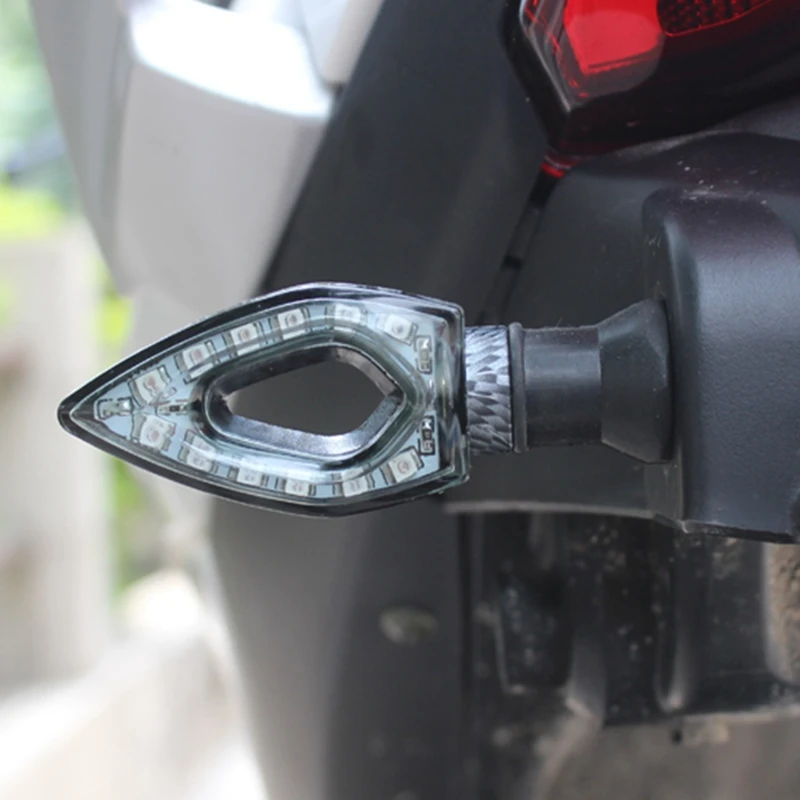 2 Ks Univerzálne LED Motocykel Zase Signálne Kontrolky Svetlá/svetlo Jednoduchá inštalácia Pre bmw ktm yamaha hinda