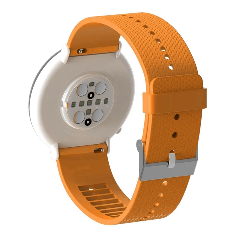 20 mm Silikónové Hodinky Band Náramok na Zápästie pre Polar Zapáliť Smartwatch Príslušenstvo Hodinky Remienok Náramok Orange