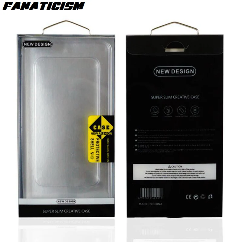 200pcs PVC Plastu Maloobchodné Balenia Plastový obal Box Pre iPhone 11 XR XS Max 6 7 8 Samusng S20 S10 S9 S8 Plus Telefón Prípadoch