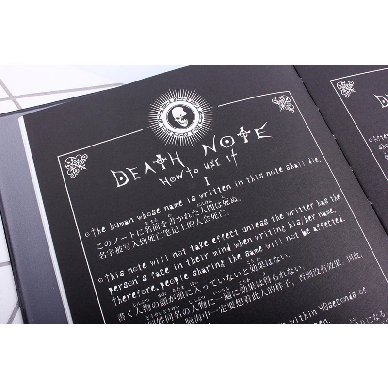 2020 Death Note, Plánovača Anime Denník Cartoon Kniha Krásne Módne Témy Cosplay Veľké Mŕtvych Poznámka Písanie Vestník Notebook F