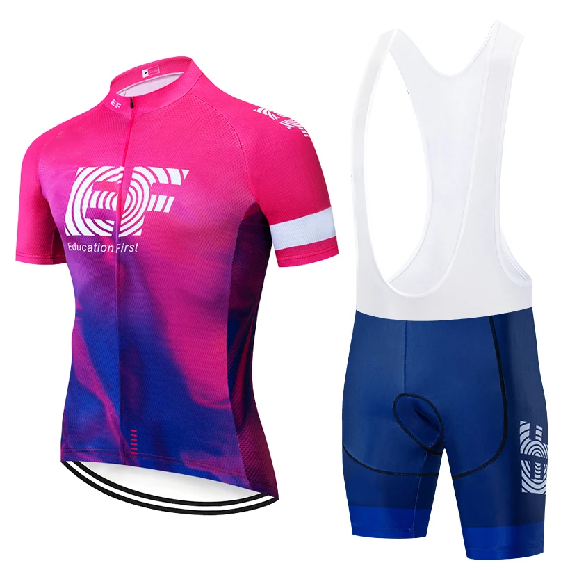 2020 EF cyklistického TÍMU jersey športové 20D cyklistické šortky Vyhovovali MTB Ropa Ciclismo jazda na bicykli, Maillot Culotte Oblečenie