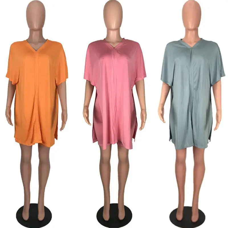 2020 Lete Bežné Vyhovovali Európskych a Amerických jednofarebné Tričko, Šortky Dvoch-Dielny Street Oblečenie pre Ženy