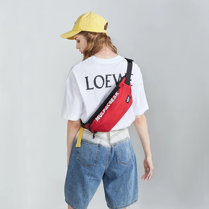 2020 nové predaj pánskej hrudníka taška na bežné taška cez rameno muž nepremokavé oblečenie-odolný pás taška príliv značky módne študent hrudníka taška