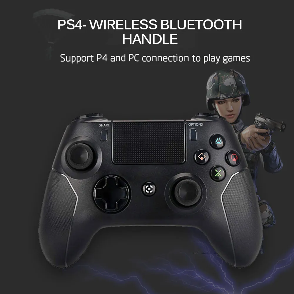 2020 pre PS4 Radič Bezdrôtový Gamepad Android pre Playstation 4 Bluetooth Gamepad Duálny Vibračné Motory Ovládač pre PS4