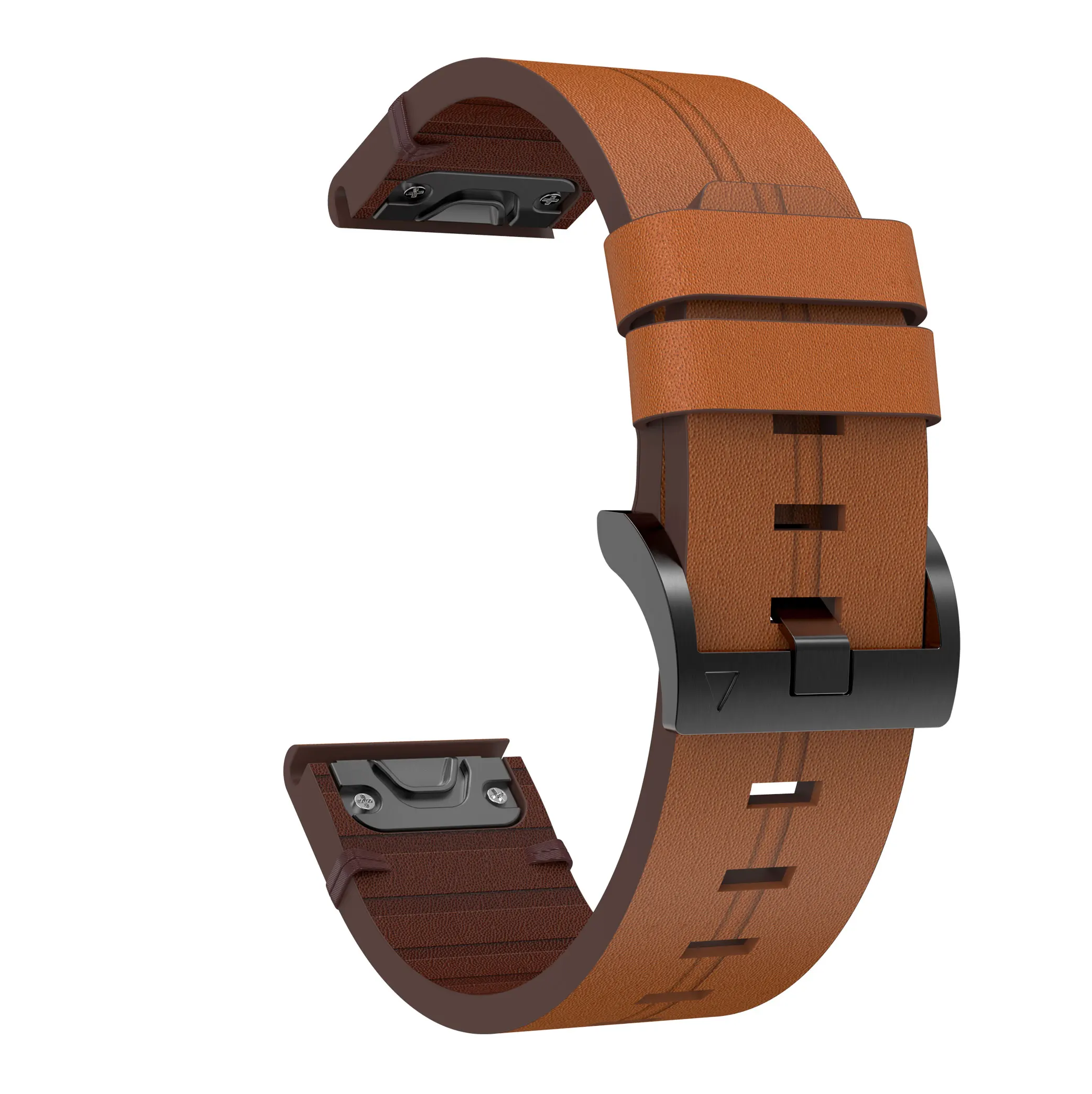 22 mm Kožené Watchband Popruh pre Garmin Fenix 6 /6Pro/5/5Plus/Inštinkt Smart Hodinky Kapela Rýchle Uvoľnenie na Predchodcu 945 935