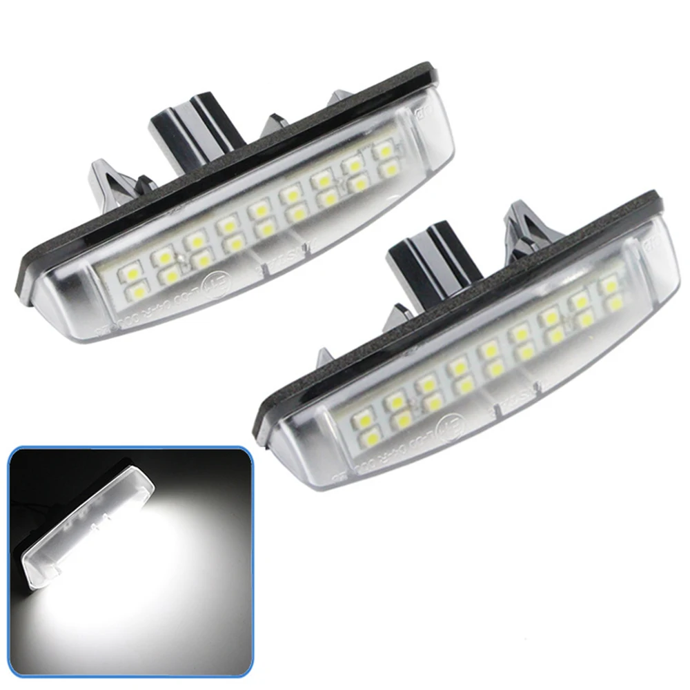 2KS LED špz Osvetlenie osvetlenie Zadného Nárazníka LED špz Osvetlenie pre LEXUS Is200 Is300 Ls430 Auto poznávacia Lampa