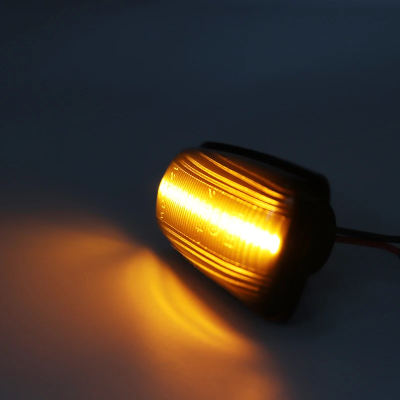 2X LED, Bočné Obrysové Oranžové Svetlo, Žiarovka, Repeater Lampa Indikátor Auto Príslušenstvo Pre Citroen Saxo Fiat Peugeot scudo 306 406 806