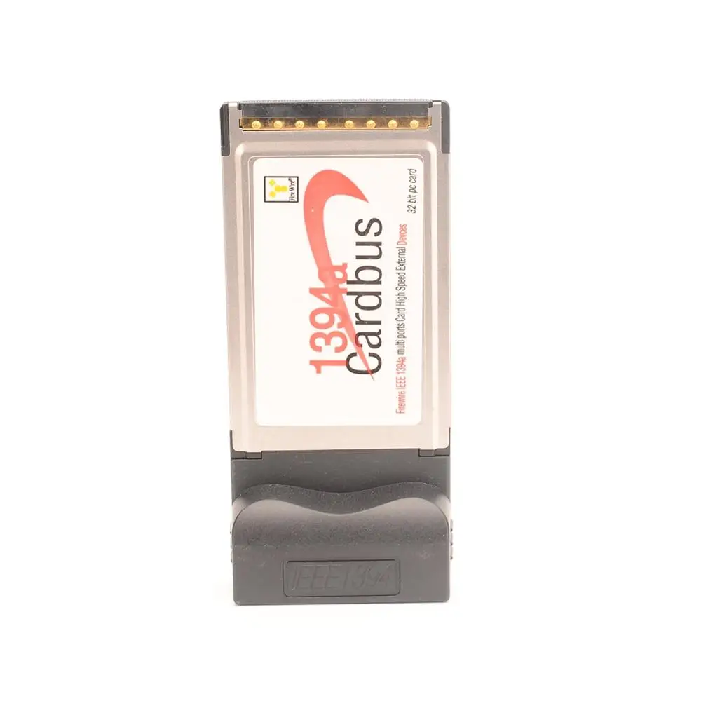 3 Port 6 Pinový IEEE 1394A 1394 CardBus Karty 54 mm pre PCMCIA Digitálny Fotoaparát DV Kamery, pevné Disky, Vymeniteľné