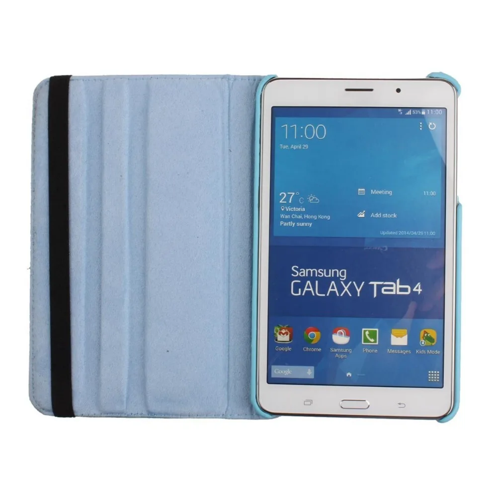 360 Stupňov Otáčanie Stojan Prípade Inteligentný Kryt Pre Samsung Galaxy Tab 4 7.0 T230 T231 T235 7 palcový Tablet Kryt Coque Fundas