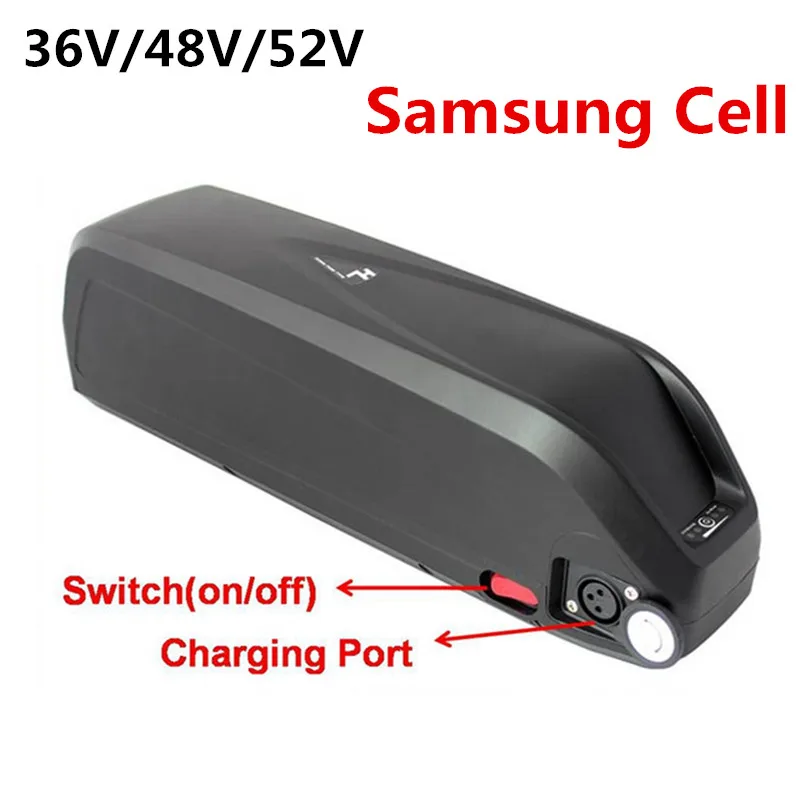 36V 48V 10ah 13Ah 15ah 18ah 21ah Nové Hailong kontakty batérie Postavený v Samsung Bunky 500W 750W 1000W e Bicykel, Batéria s USB Portom