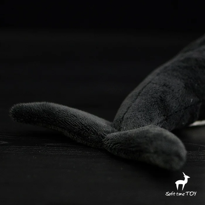 38cm simulácia Orcinus orca plyšové hračky kosatka plnené ryby bábiky morský živočích osobné vianočný darček