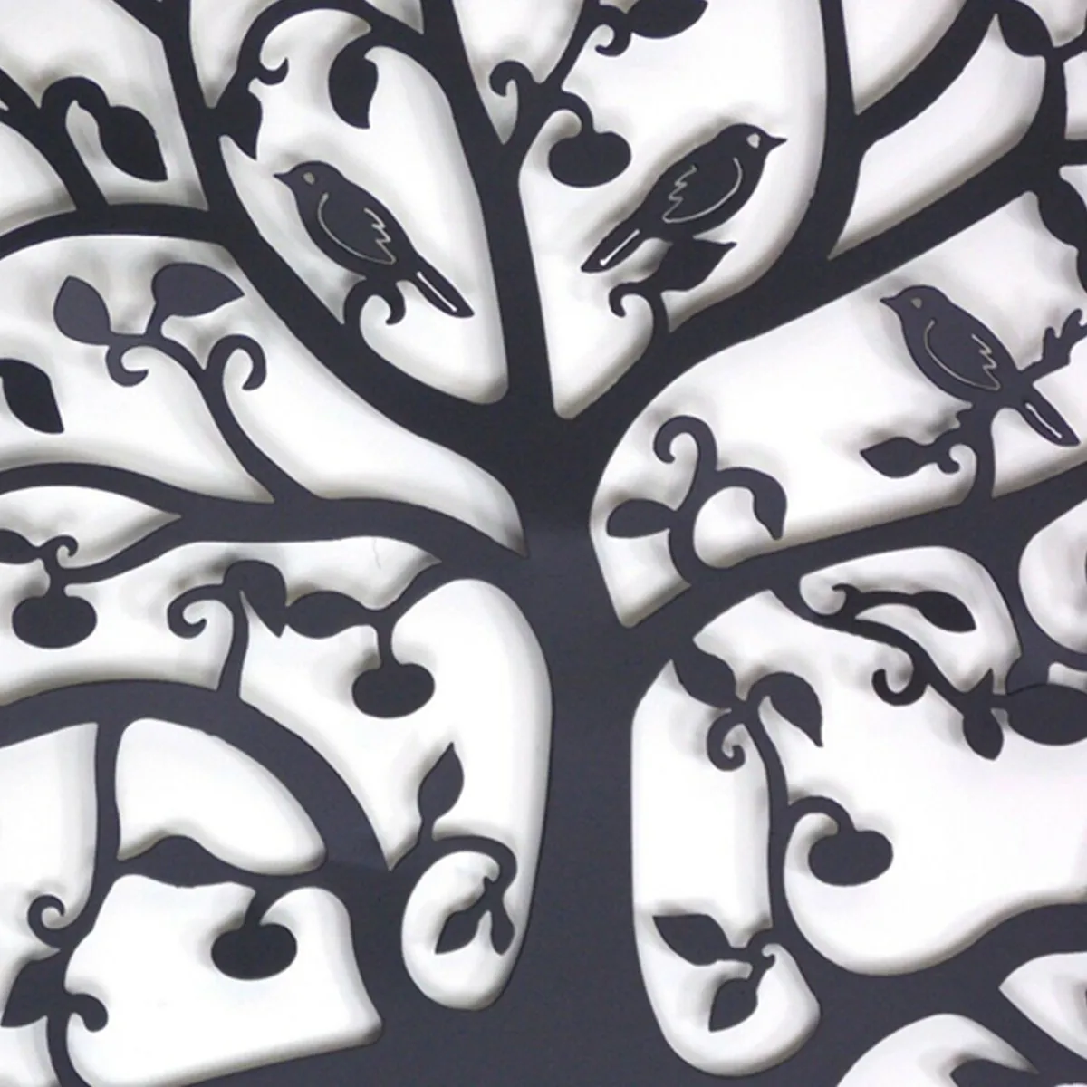 3D Okrúhle Nástenné Závesné Dekorácie Priemer 60 cm Strom Života Železnej Umenie Domov Visí Ozdoby Železa Strom Dekorácie