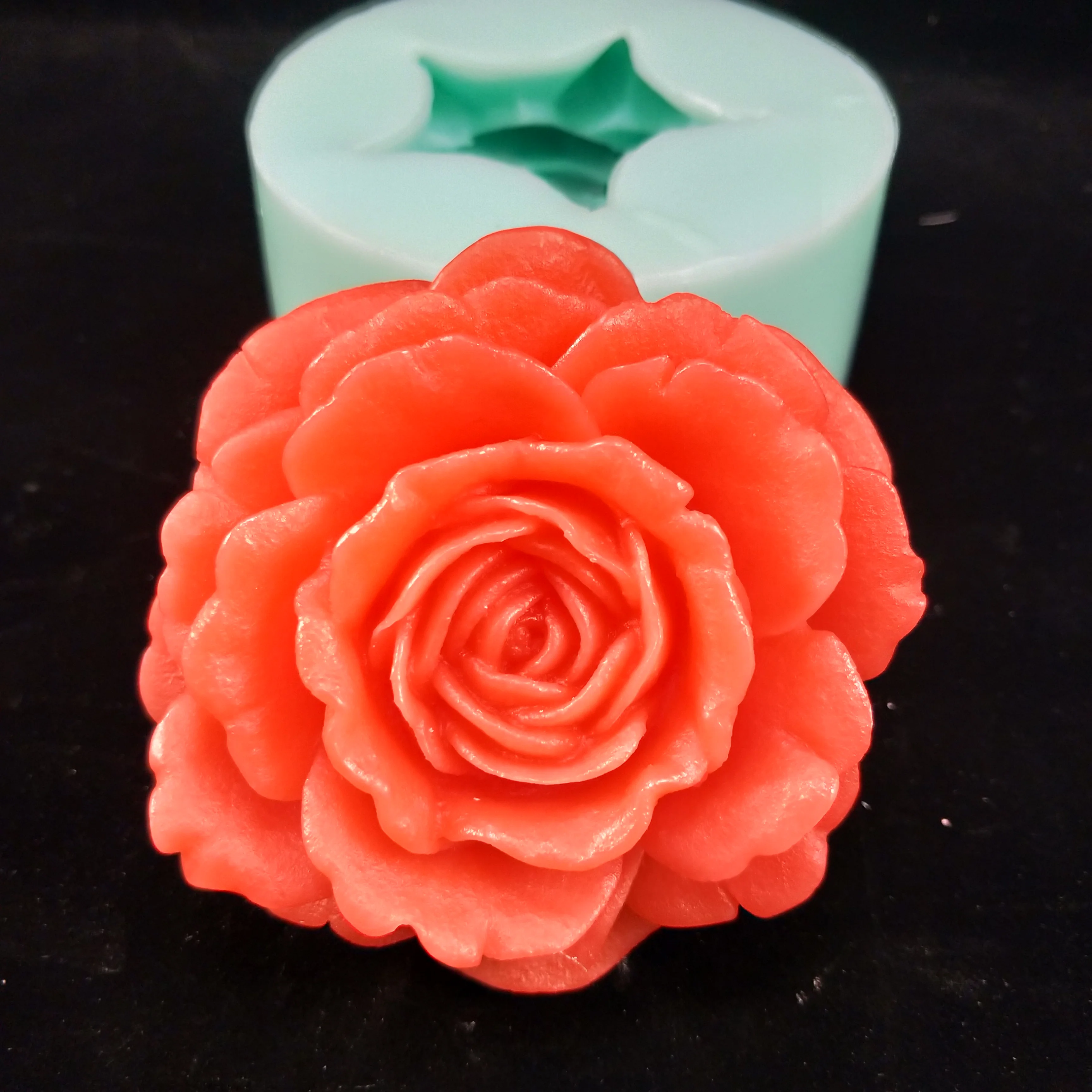 3D Ruže kvet silikónové formy na mydlo, takže DIY fondant cake decoration formy ručné silikónové formy rose