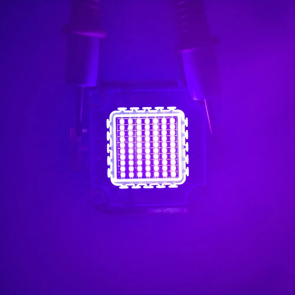 3w 5w 10w 20w 30w 50w 100w UV led svetla,ultrafialového High power LED Žiarovka UV 365nm 375nm 385nm 395nm 405nm LED ultrafialového svetla